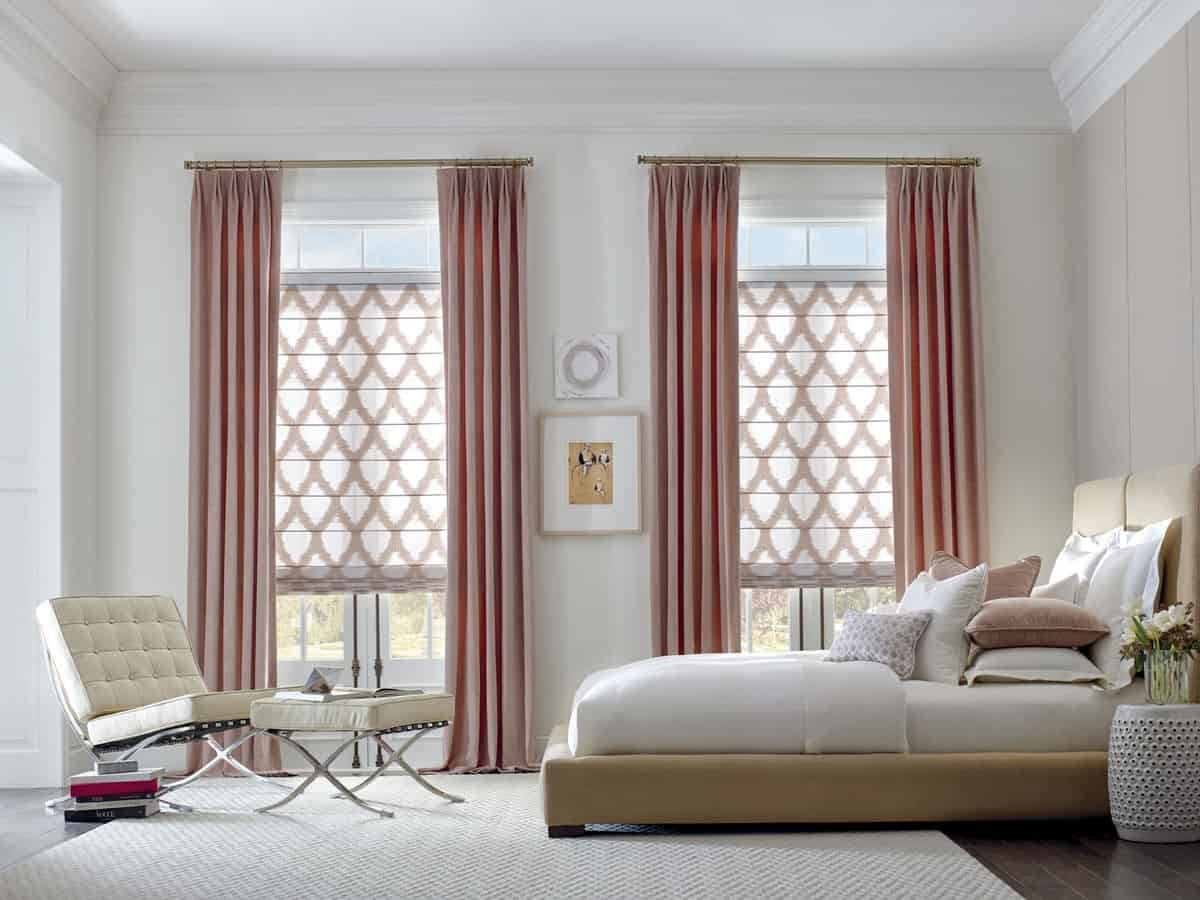 Hunter Douglas Design Studio™ Roman Shades, roman blinds, black out shades near Marriottsville, Maryland (MD)