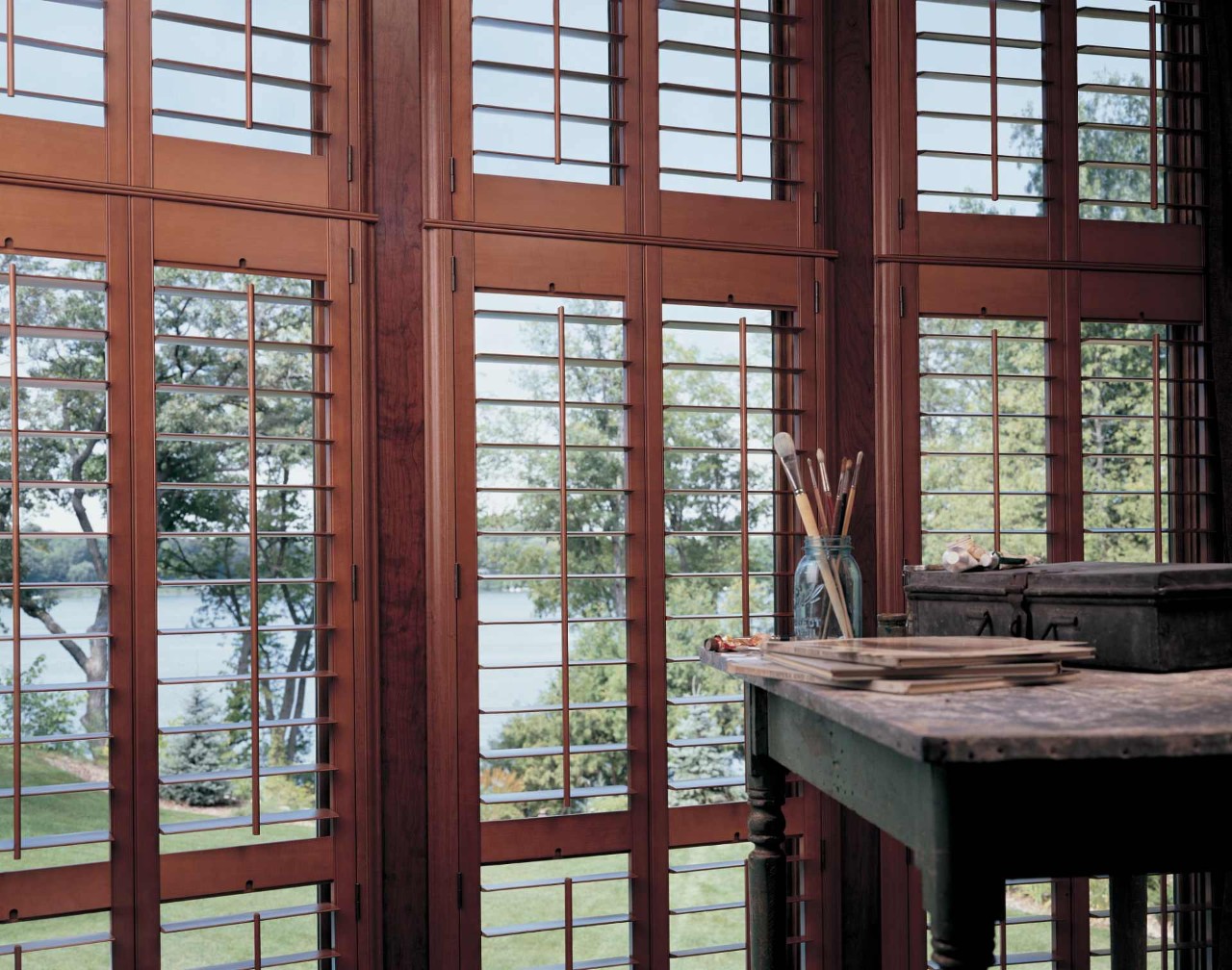 Hunter Douglas Heritance® Wood Shutters near Marriottsville and Frederick , Maryland (MD)