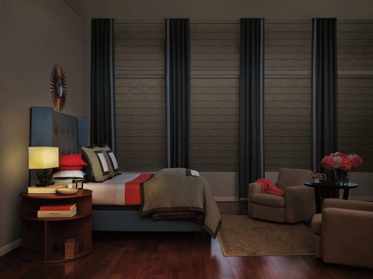 Hunter Douglas Vignette® Roman Shades near Marriottsville and Frederick, Maryland (MD)